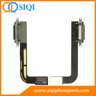 Charging connector for iPad 3, Charging dock flex iPad, ipad charging port repair, replace ipad charging port, apple charging port