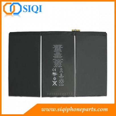 Battery for Apple iPad, Battery replace for iPad 3, Repair for iPad 3 battery, Apple iPad 3 Battery wholesale, China Wholesaler for iPad battery