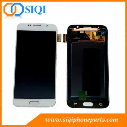 Replacement for Samsung S6 LCD, Galaxy S6 screen, white screen for Samsung S6, LCD for S6, Samsung S6 screen repair