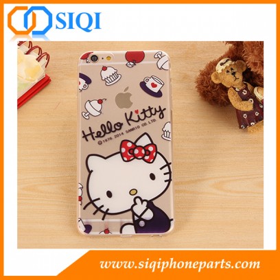 Wholesale TPU case, cellphone case, TPU case Hello kitty, TPU case for iPhone, China TPU case